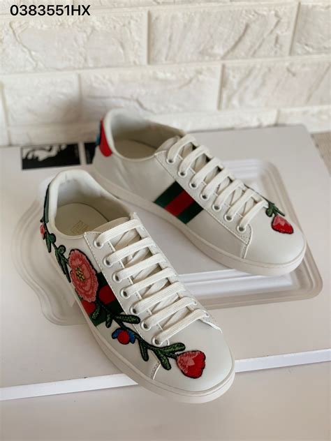 gucci floral sneakers outfit|gucci ace embroidered sneakers.